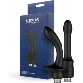 Набор из 2 насадок для анального душа Shower Douche Duo Kit Beginner - Nexus Range - купить с доставкой в Екатеринбурге