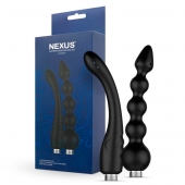Набор из 2 насадок для анального душа Shower Douche Duo Kit - Nexus Range - купить с доставкой в Екатеринбурге