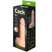 Телесный фаллоудлинитель с мошонкой Cock Next - 17 см. - LOVETOY (А-Полимер) - в Екатеринбурге купить с доставкой