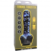 Черно-синяя мини-машина на присоске Tendril Thruster - 21,6 см. - Doc Johnson - купить с доставкой в Екатеринбурге