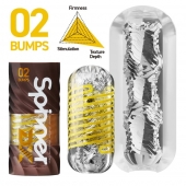 Мастурбатор Tenga Spinner DX 02 Bumps - Tenga - в Екатеринбурге купить с доставкой