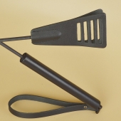 Черный кожаный стек «Сириус» - 60 см. - Sitabella - купить с доставкой в Екатеринбурге