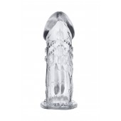 Прозрачная насадка на пенис Uco - 13 см. - A-toys - в Екатеринбурге купить с доставкой