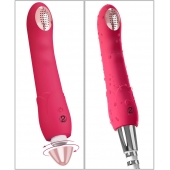 Малиновая насадка на душ с вибрацией Showers to orgasm - 20,1 см. - Orion - купить с доставкой в Екатеринбурге