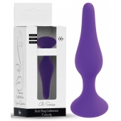 Фиолетовая анальная втулка Silcone Purple Plug Medium - 11 см. - Boys of Toys в Екатеринбурге Фиолетовая анальная втулка Silcone Purple Plug Medium - 11 см. - Boys of Toys