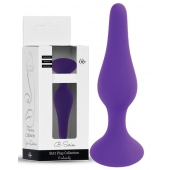 Фиолетовая анальная втулка Silcone Purple Plug Large - 12,5 см. - Boys of Toys в Екатеринбурге Фиолетовая анальная втулка Silcone Purple Plug Large - 12,5 см. - Boys of Toys