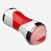 Двусторонний мастурбатор в колбе Power Grip Cup - вагина и ротик - Boys of Toys - в Екатеринбурге купить с доставкой