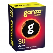 Ароматизированные презервативы Ganzo Juice - 30 шт. - Ganzo - купить с доставкой в Екатеринбурге