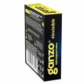 Супертонкие презервативы Ganzo Invisible - 15 шт. - Ganzo - купить с доставкой в Екатеринбурге