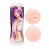 Двусторонний мастурбатор аниме - ротик и вагина - Tokyo Style - в Екатеринбурге купить с доставкой