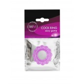 Лиловое эрекционное кольцо с 2 рядами стимулирующих шариков - Erowoman-Eroman - в Екатеринбурге купить с доставкой