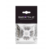 Эластичное эрекционное кольцо с черными «ресничками» - Sextaz - в Екатеринбурге купить с доставкой