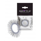 Круглое эрекционное кольцо с «ресничками» - Sextaz - в Екатеринбурге купить с доставкой