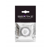Эластичное эрекционное кольцо с длинными черными «ресничками» - Sextaz - в Екатеринбурге купить с доставкой