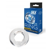 Прозрачное эрекционное кольцо-бублик - Sex Expert - в Екатеринбурге купить с доставкой