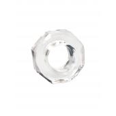 Прозрачное эрекционное кольцо в форме гайки - Sex Expert - в Екатеринбурге купить с доставкой