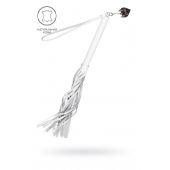 Белая кожаная плеть - 50 см. - Pecado - купить с доставкой в Екатеринбурге