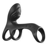 Черная насадка на пенис Ultimate Couples Cage Pro - Pipedream - в Екатеринбурге купить с доставкой