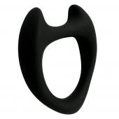 Черное эрекционное кольцо с рожками Wooomy Toro M - Adrien Lastic - в Екатеринбурге купить с доставкой
