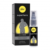 Пролонгатор-сыворотка pjur Superhero Delay Serum - 20 мл. - Pjur - купить с доставкой в Екатеринбурге