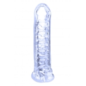 Прозрачная насадка-удлинитель Stretchy Touch - 18 см. - NMC - в Екатеринбурге купить с доставкой