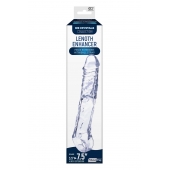 Прозрачная насадка-удлинитель Length Enhancer с подхватом - 22,3 см. - NMC - в Екатеринбурге купить с доставкой