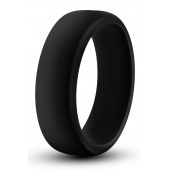 Черное эрекционное кольцо Silicone Go Pro Cock Ring - Blush Novelties - в Екатеринбурге купить с доставкой
