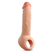 Телесная насадка-удлинитель Thrive 8.75 Inch Realistic Penis Extender Sleeve - 22,2 см. - Blush Novelties - в Екатеринбурге купить с доставкой
