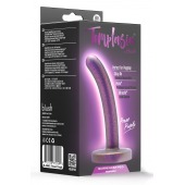 Фиолетовая насадка с гладкой поверхностью Surrender 4.75 Inch Beginner Pegging Dildo - 12 см. - Blush Novelties - купить с доставкой в Екатеринбурге