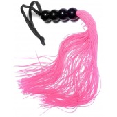 Розовая силиконовая плеть - 35,5 см. - Boys of Toys - купить с доставкой в Екатеринбурге