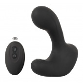 Черная анальная вибропробка с функцией расширения RC Butt Plug with 3 functions - Orion - в Екатеринбурге купить с доставкой