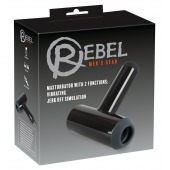 Черный мастурбатор с удобной ручкой Masturbator with 2 Functions - Orion - в Екатеринбурге купить с доставкой