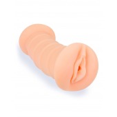 Телесный двусторонний мастурбатор с вибропулей и эрекционными кольцами в комплекте - Sexy Girl - в Екатеринбурге купить с доставкой