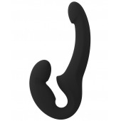 Черный безремневой страпон Share Lite - Fun Factory - купить с доставкой в Екатеринбурге