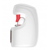 Белый мастурбатор с язычком и возвратно-поступательными движениями - Secwell - в Екатеринбурге купить с доставкой