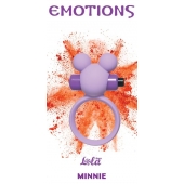 Сиреневое эрекционное виброколечко Emotions Minnie - Lola Games - в Екатеринбурге купить с доставкой