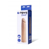 Реалистичная насадка с ярко выраженной головкой - 16,5 см. - A-toys - в Екатеринбурге купить с доставкой