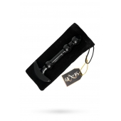 Элегантный чёрный анальный стимулятор с шариками на стволе - 15,5 см. - Sexus в Екатеринбурге Элегантный чёрный анальный стимулятор с шариками на стволе - 15,5 см. - Sexus