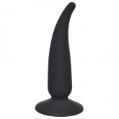 Чёрная анальная пробка P-spot Teazer Black - 12,2 см. - Lola Games - в Екатеринбурге купить с доставкой