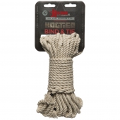 Бондажная пеньковая верёвка Kink Bind   Tie Hemp Bondage Rope 50 Ft - 15 м. - Doc Johnson - купить с доставкой в Екатеринбурге