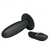 Анальная пробка с вибрацией и пультом управления Remote Control Vibrating Plug - 11 см. - Baile