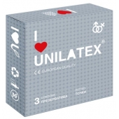 Презервативы с точками Unilatex Dotted - 3 шт. - Unilatex - купить с доставкой в Екатеринбурге