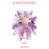 Розовое эрекционное виброколечко Emotions Minnie Light pink - Lola Games - в Екатеринбурге купить с доставкой