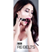 Чёрный чокер-кляп Iman Black - Rebelts - купить с доставкой в Екатеринбурге