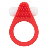 Красное эрекционное кольцо LIT-UP SILICONE STIMU RING 1 RED - Dream Toys - в Екатеринбурге купить с доставкой