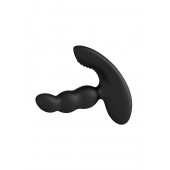 Черный силиконовый стимулятор простаты Levett Nitoc с пультом ДУ - Levett - в Екатеринбурге купить с доставкой