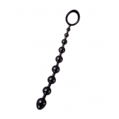 Черная анальная цепочка A-toys - 28,3 см. - A-toys в Екатеринбурге Черная анальная цепочка A-toys - 28,3 см. - A-toys
