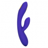 Фиолетовый вибратор с функцией электростимуляции Intimate E-Stimulator Dual Wand - 21,5 см. - California Exotic Novelties - купить с доставкой в Екатеринбурге