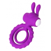 Фиолетовое эрекционное кольцо на пенис JOS  GOOD BUNNY - JOS - в Екатеринбурге купить с доставкой