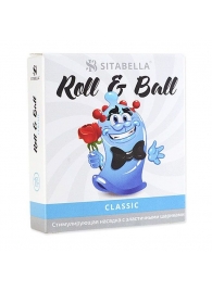 стимулирующий презерватив-насадка Roll   Ball Classic - Sitabella - купить с доставкой в Екатеринбурге